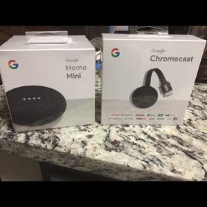 Google chromecast and google Home mini